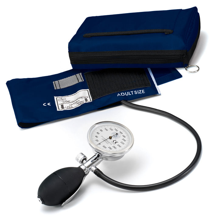 Single-Hand One Tube Aneroid Sphygmomanometer Prestige Navy Blue