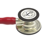 Littmann Cardiology IV Diagnostic Stethoscope: Champagne & Burgundy Tube 6176- Over Engraved Stethoscopes 3M Littmann   