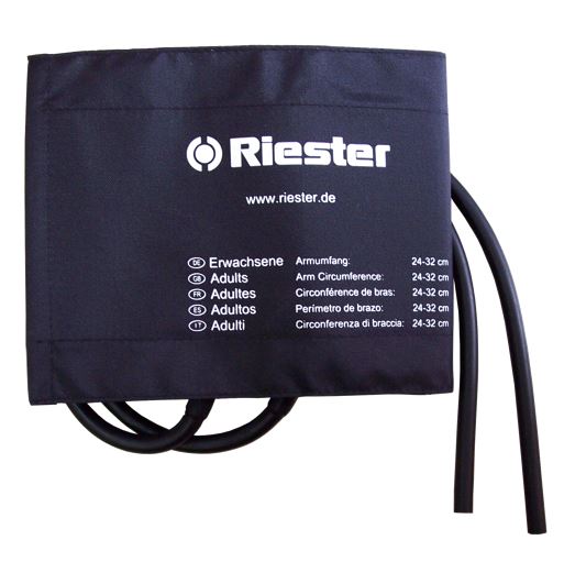 Riester 2 Tube Velcro Cuff - Adult 54.5 x 14.5 cm Riester