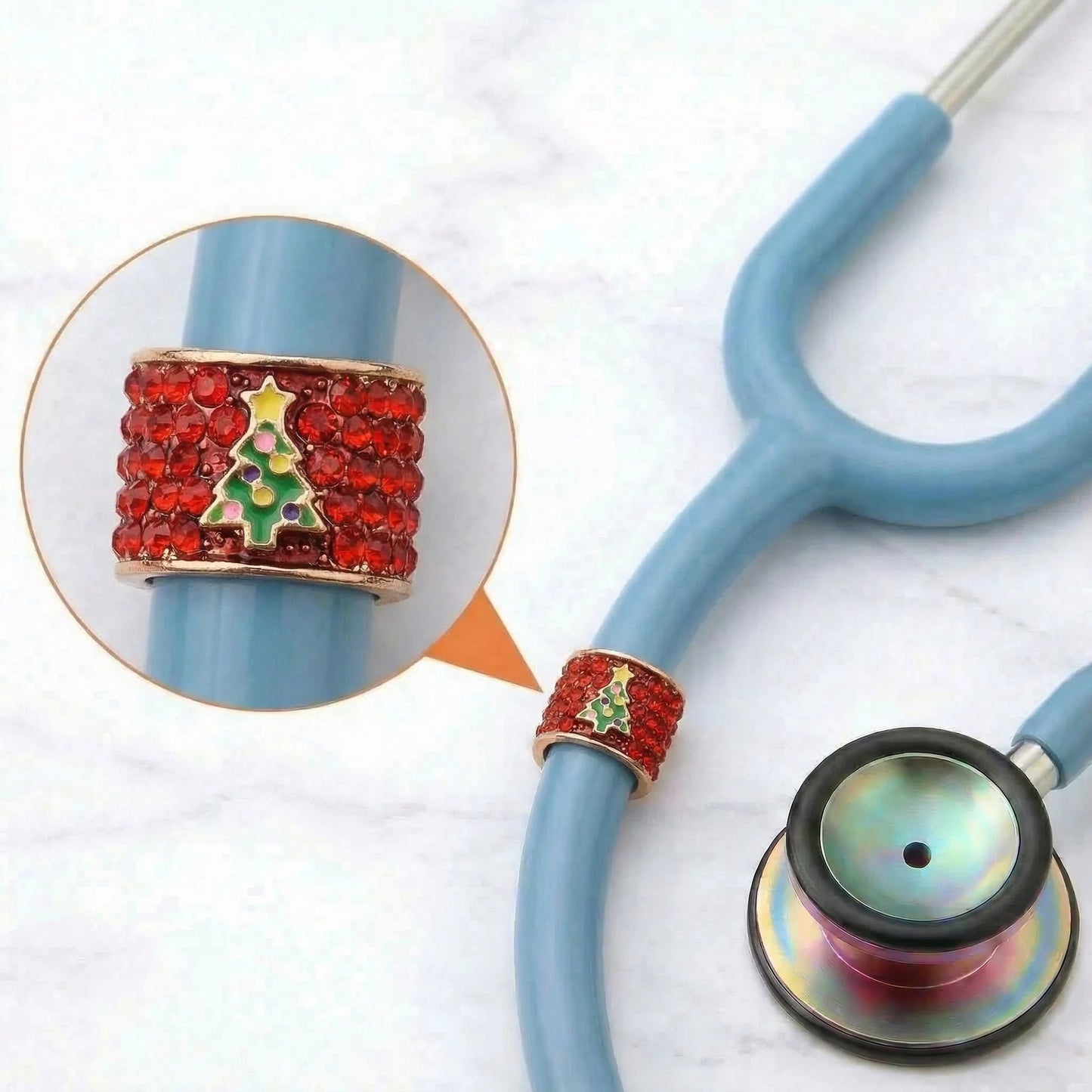CharMED Crystal Stethoscope Charms Christmas Tree Migration_Accessories CharMED