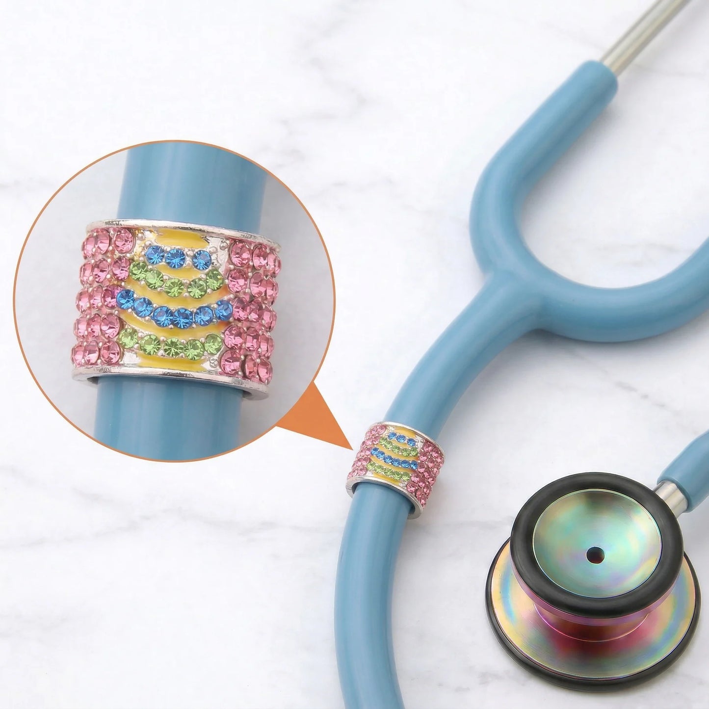 CharMED Crystal Stethoscope Charms Easter Egg Migration_Accessories CharMED