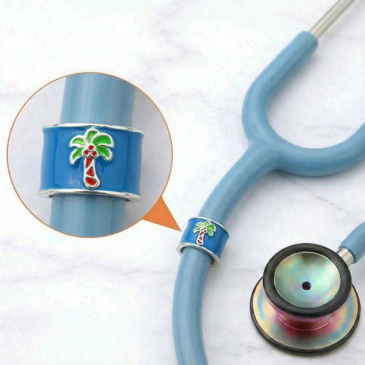 CharMED Crystal Stethoscope Charms Palm Tree Migration_Accessories CharMED
