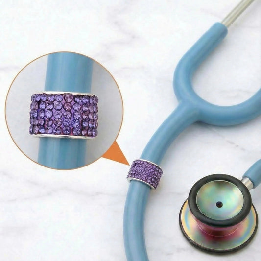 CharMED Crystal Stethoscope Charms Violet Migration_Accessories CharMED