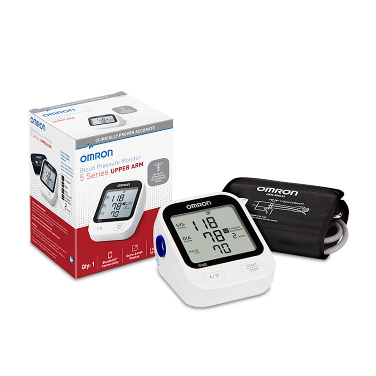 Omron - 5 Series® Upper Arm Blood Pressure Monitor Omron