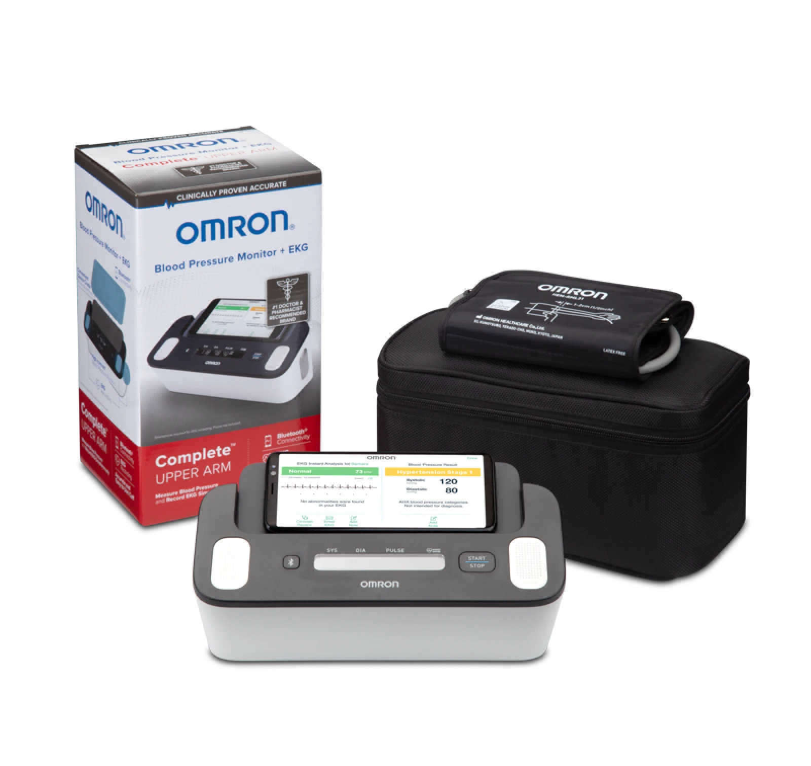 Omron - Complete™ Wireless Upper Arm Blood Pressure Monitor + EKG Omron