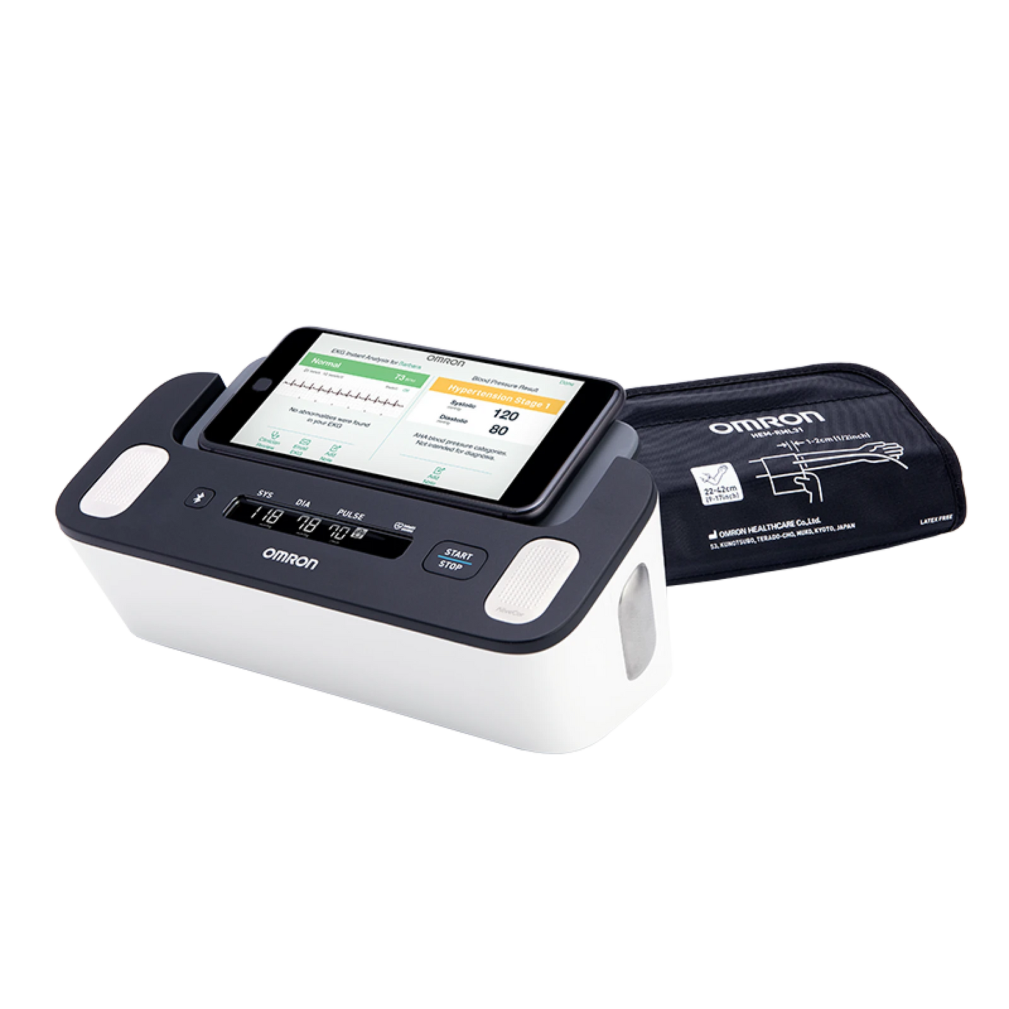 Omron - Complete™ Wireless Upper Arm Blood Pressure Monitor + EKG Omron