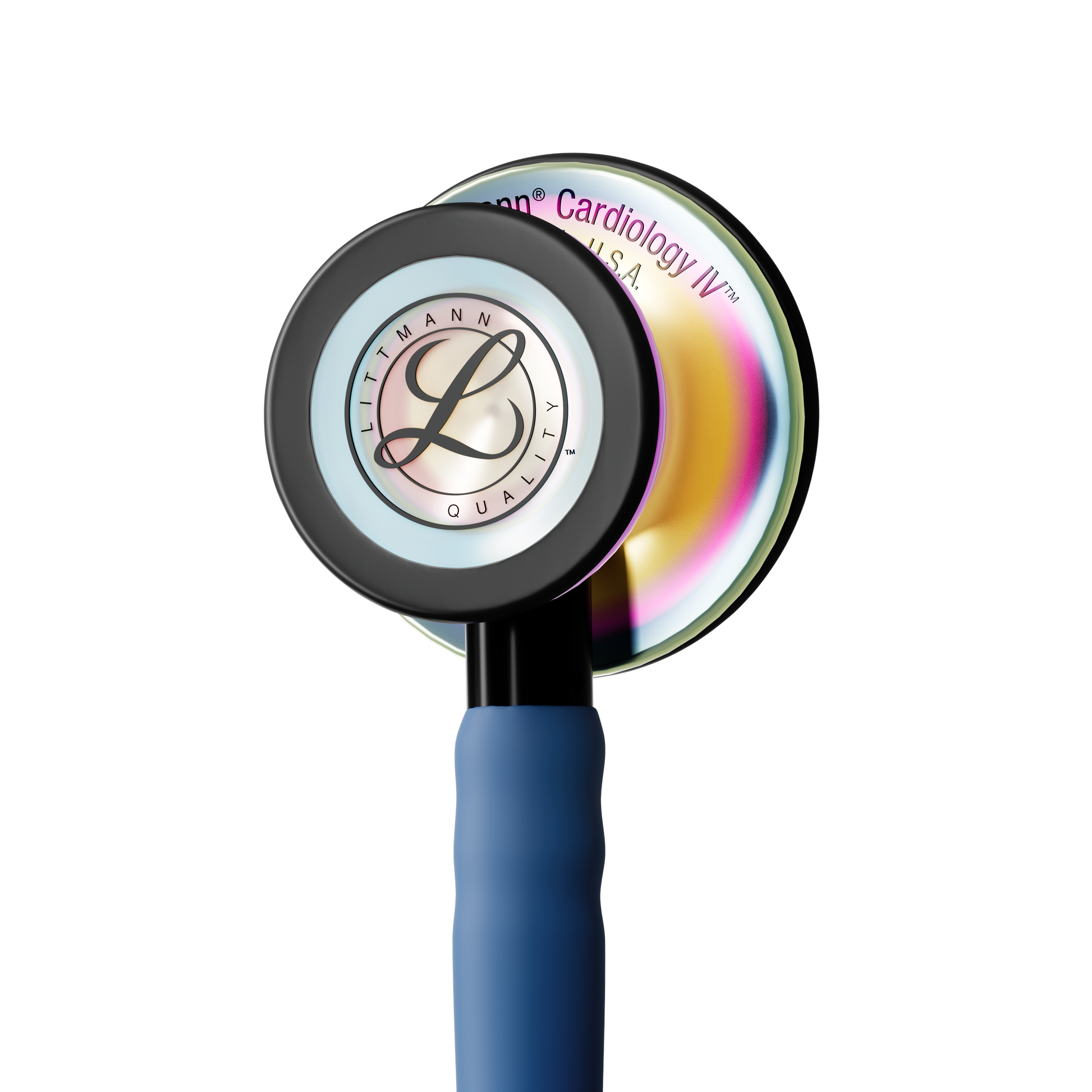 Littmann Cardiology IV Diagnostic Stethoscope: Satin Navy Blue 6242C Littmann Stethoscopes
