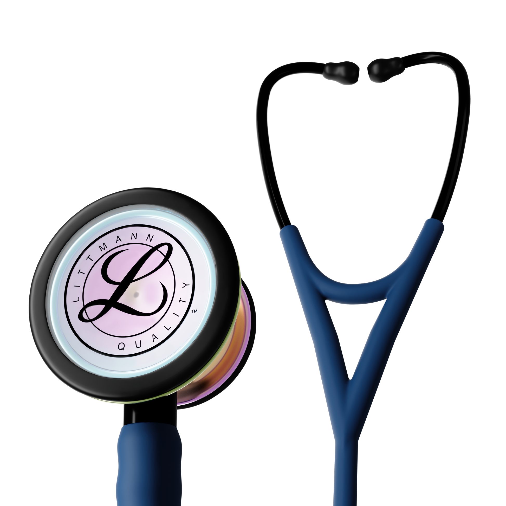 Littmann Cardiology IV Diagnostic Stethoscope: Satin Navy Blue 6242C Littmann Stethoscopes