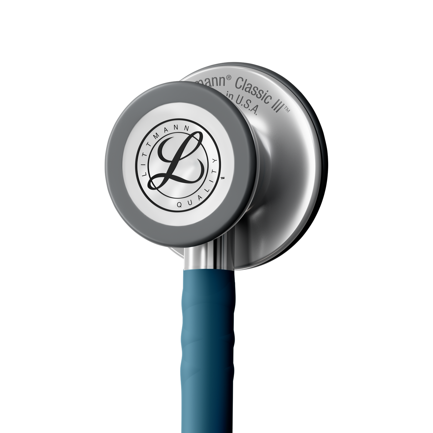 Littmann Classic III Monitoring Stethoscope: Satin Caribbean Blue 5623C Littmann Stethoscopes