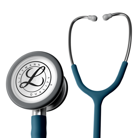 Littmann Classic III Monitoring Stethoscope: Satin Caribbean Blue 5623C Littmann Stethoscopes