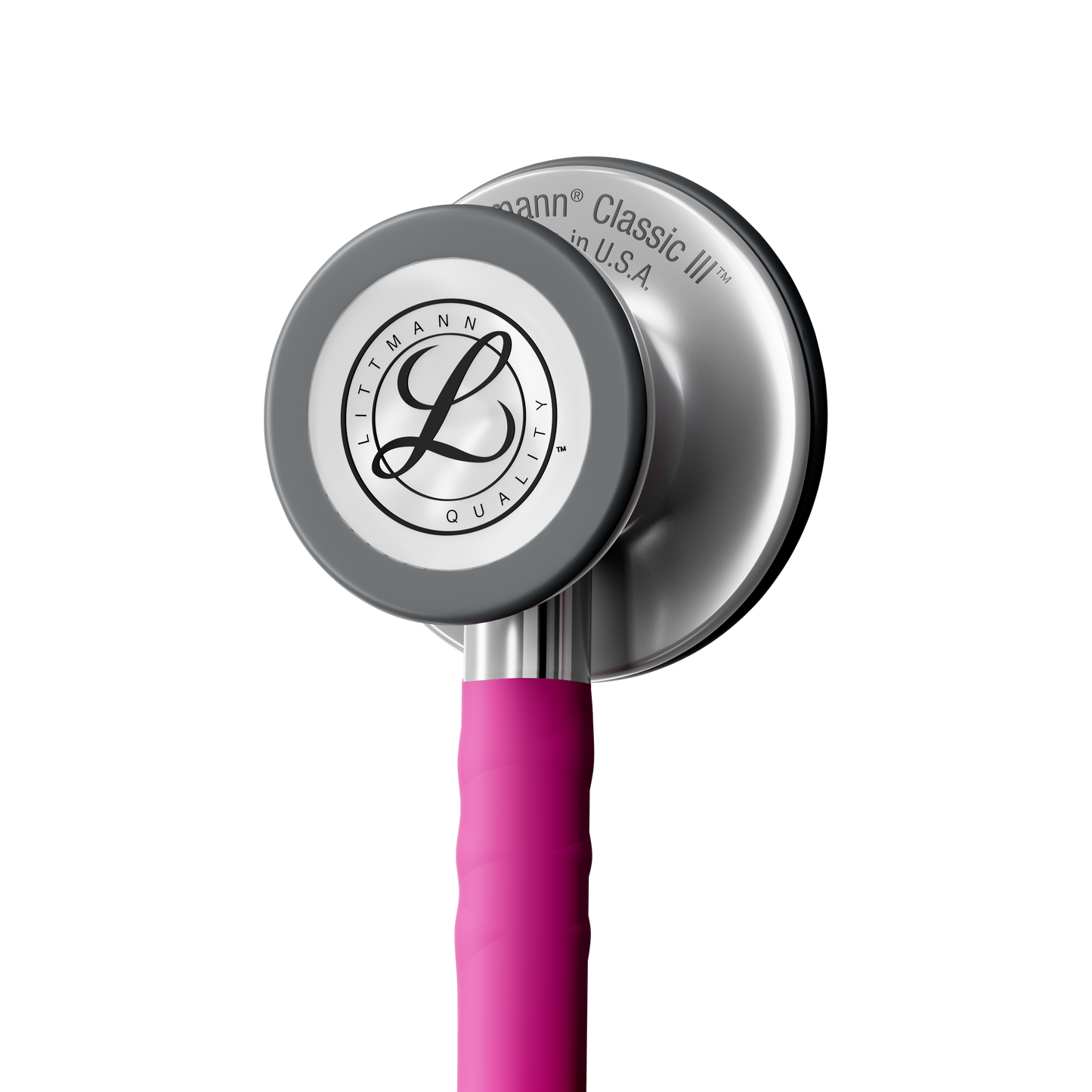 Littmann Classic III Monitoring Stethoscope: Satin Raspberry 5648C Littmann Stethoscopes