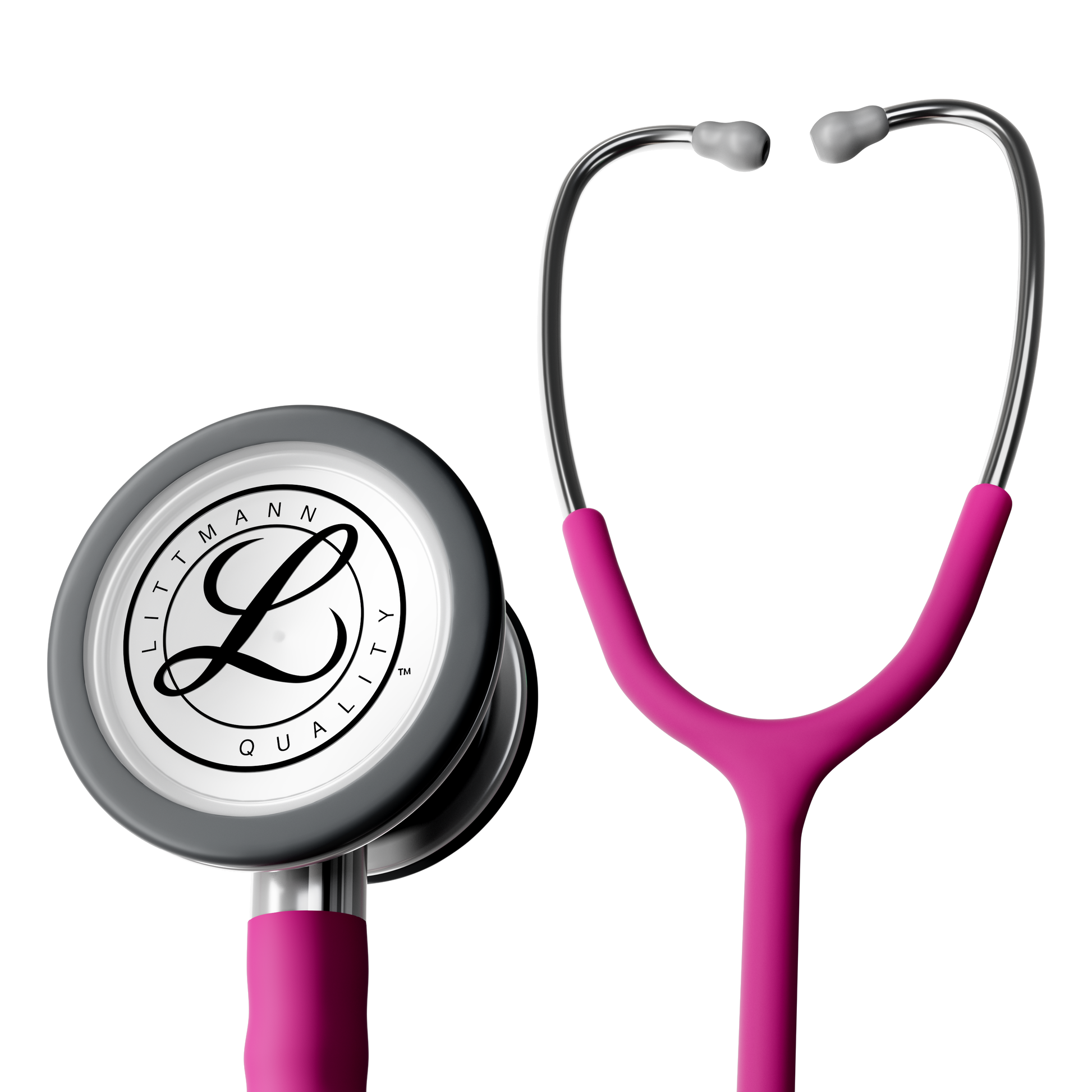 Littmann Classic III Monitoring Stethoscope: Satin Raspberry 5648C Littmann Stethoscopes