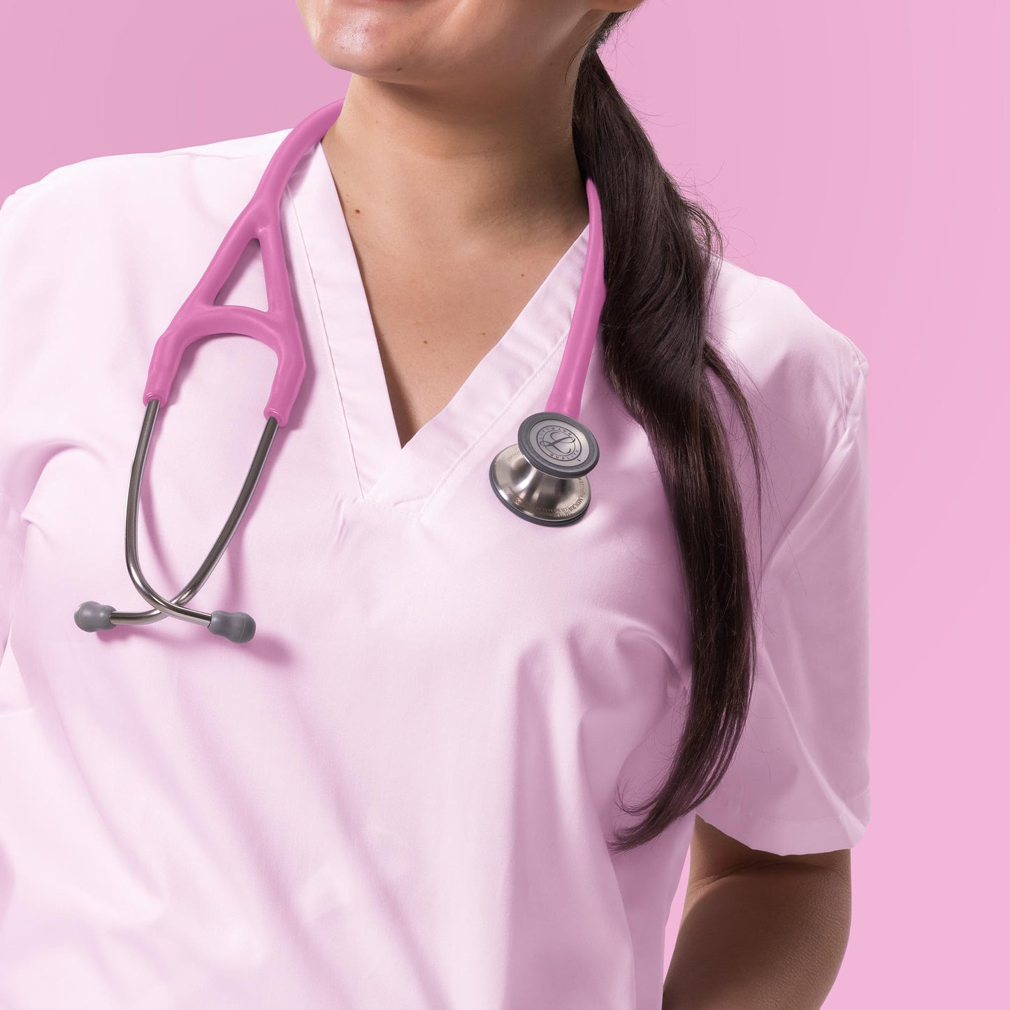 Littmann Cardiology IV Diagnostic Stethoscope: Satin Rose Pink 6159C Littmann Stethoscopes