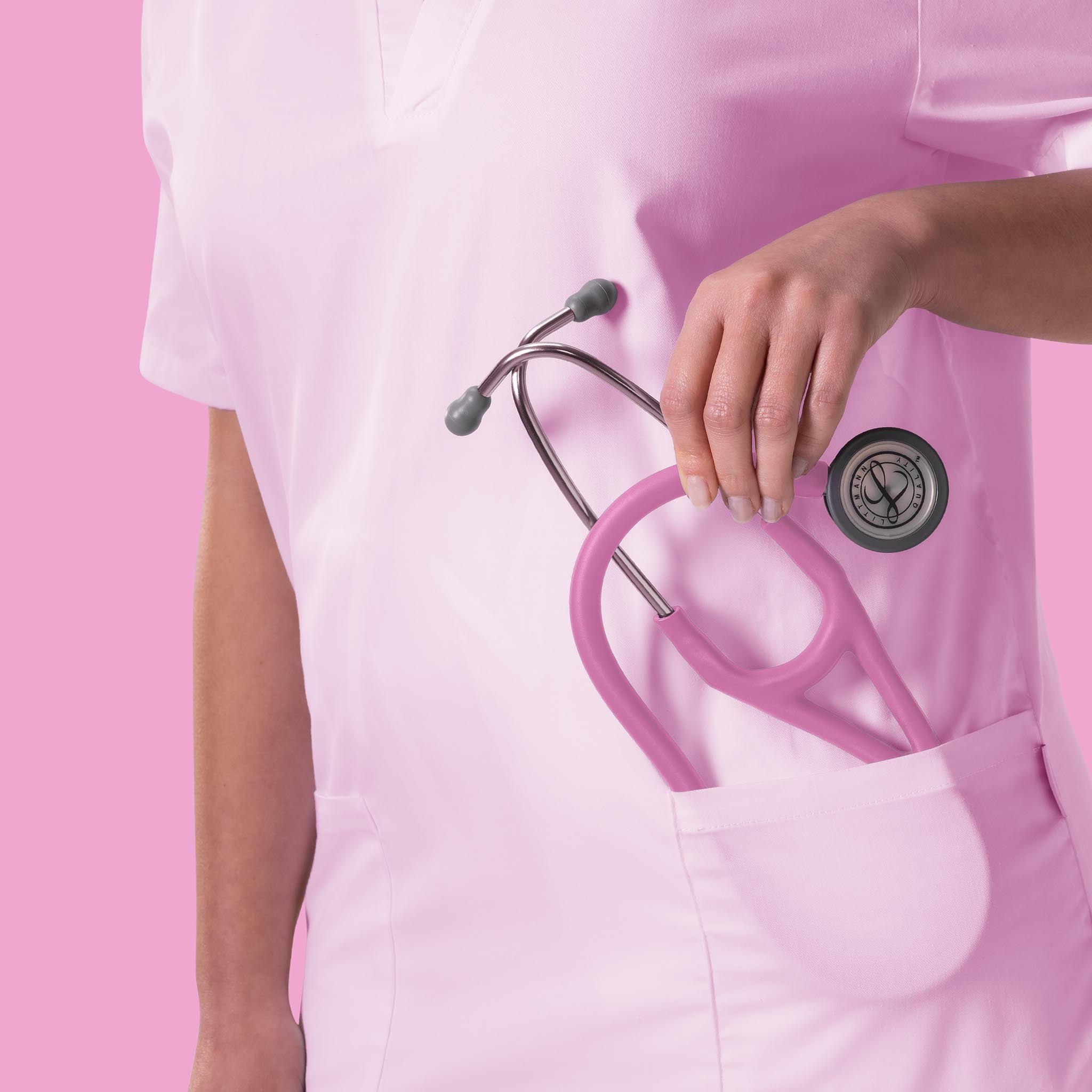 Littmann Cardiology IV Diagnostic Stethoscope: Satin Rose Pink 6159C