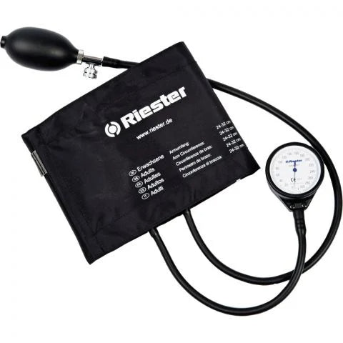 Riester exacta® Aneroid Sphygmomanometer with Adult Velcro Cuff Riester