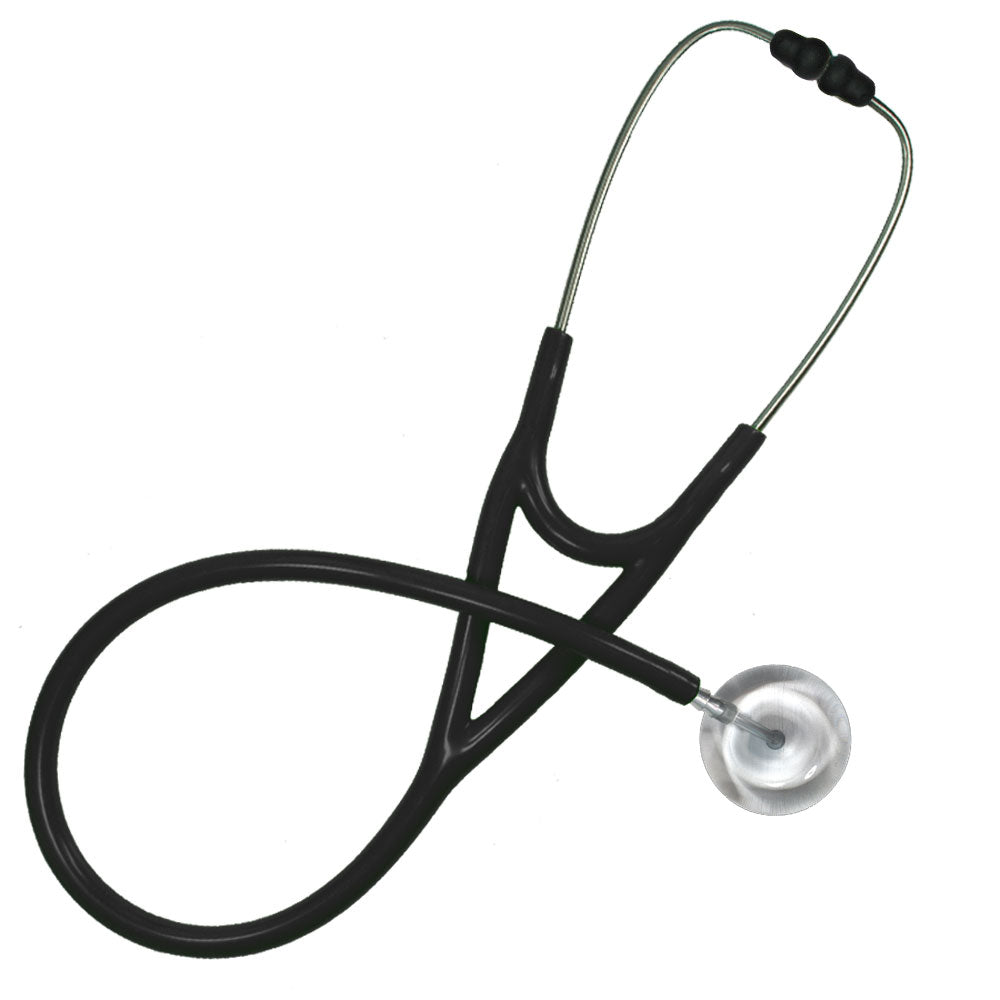 Ultrascope Adult Single Stethoscope - Solid Color Head Stethoscopes Ultrascope Silver  