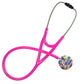 Ultrascope Pediatric Single Stethoscope - Tie Dye Stethoscopes Ultrascope Hot Pink  