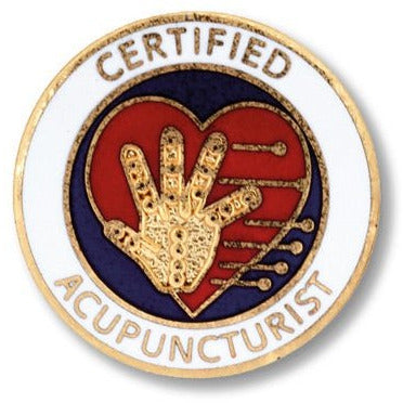 Certified Acupuncturist Pin Accessories Prestige   