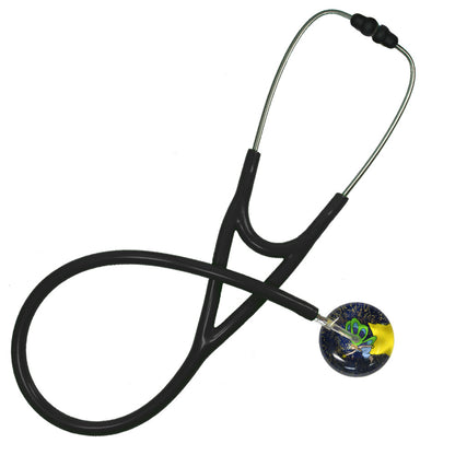 Ultrascope Pediatric Single Stethoscope - Fairy Stethoscopes Ultrascope Black  