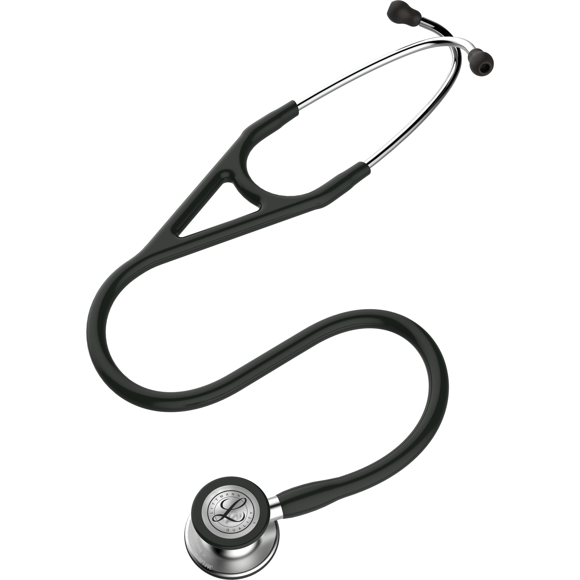 Littmann Cardiology IV Stethoscope, Smoke Black Black, 6232