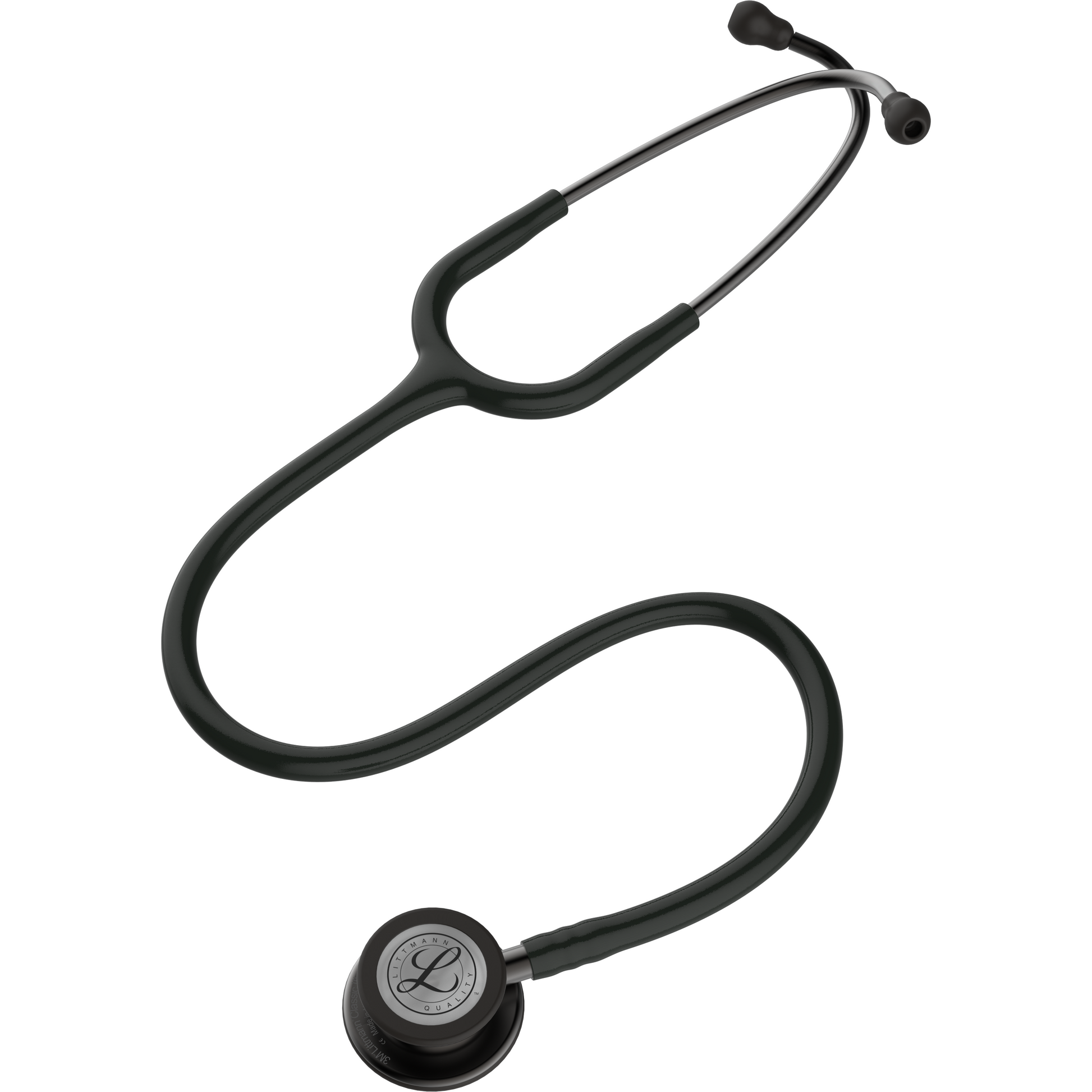 Littmann Classic III Monitoring Stethoscope: Black and Smoke 5811