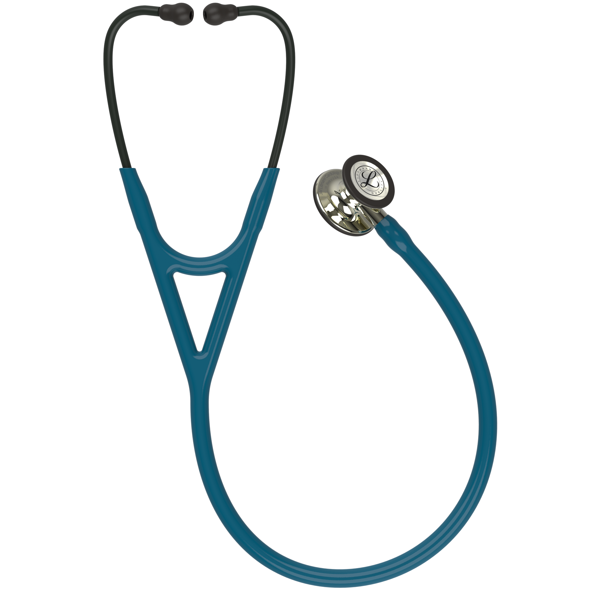 Littmann Cardiology IV Diagnostic Stethoscope: Champagne & Caribbean B Littmann Cardiology IV Diagnostic Stethoscope: Champagne & Caribbean B