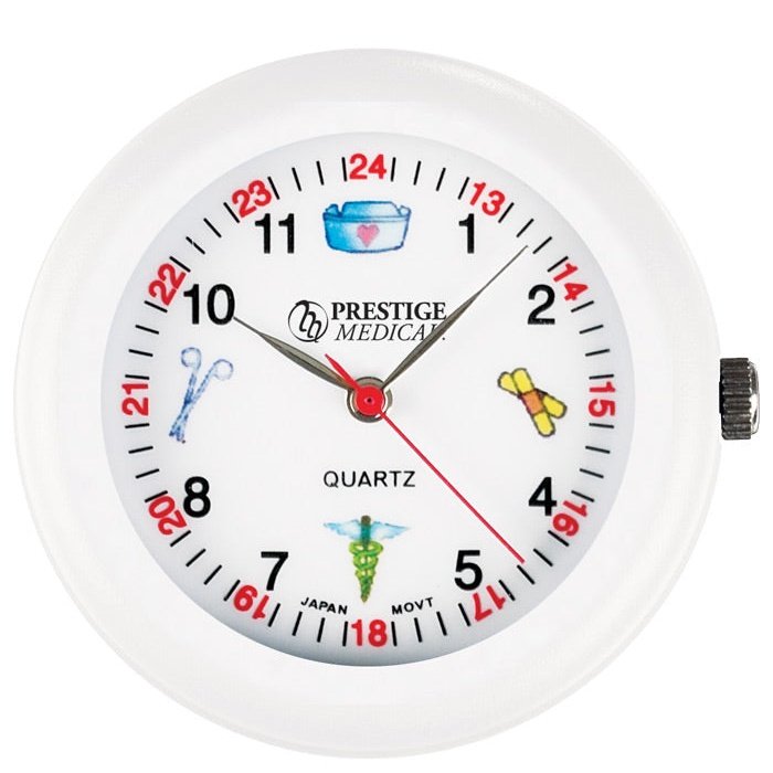 Medical Symbols Stethoscope Watch Accessories Prestige White  