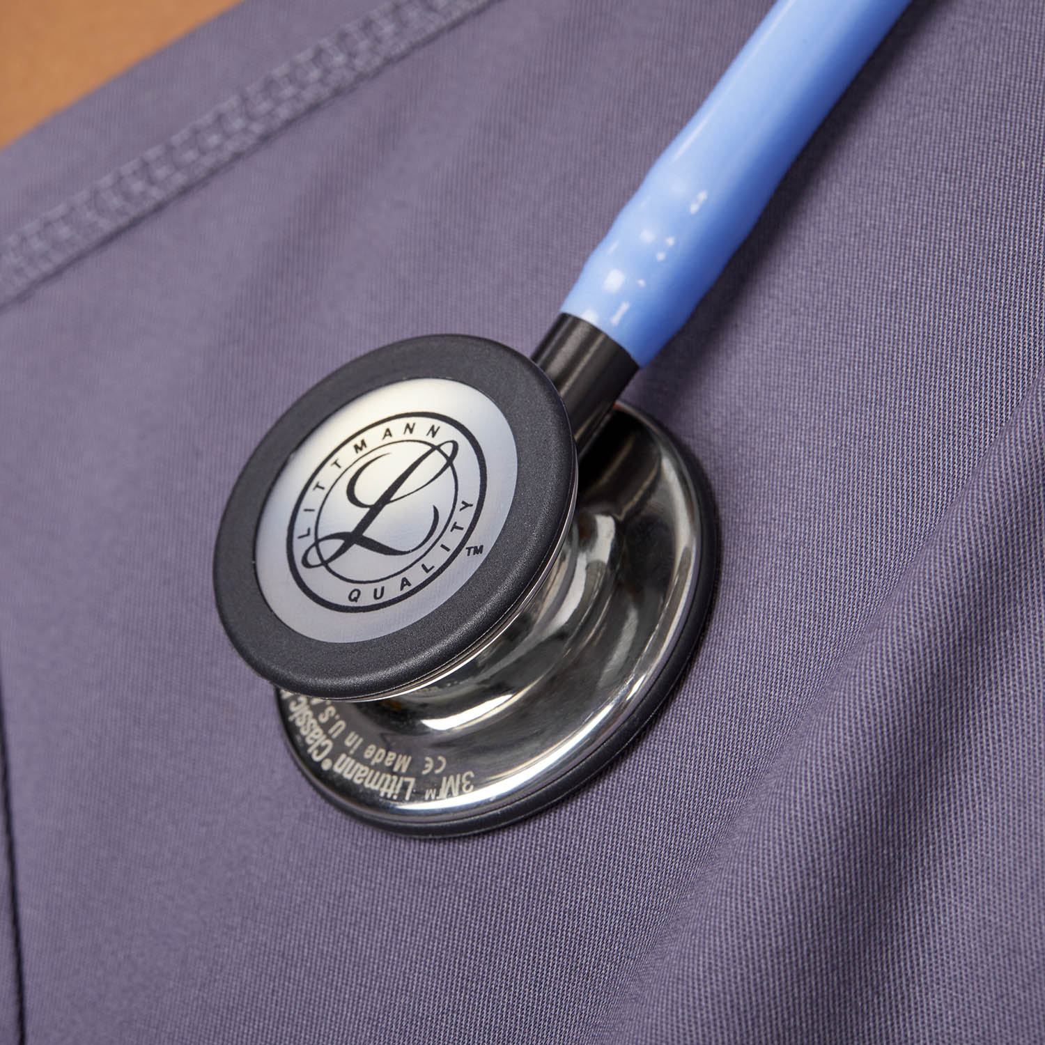 Littmann Classic III Monitoring Stethoscope: Mirror & Ceil Blue - Smoke Stem 5959 Stethoscopes 3M Littmann   