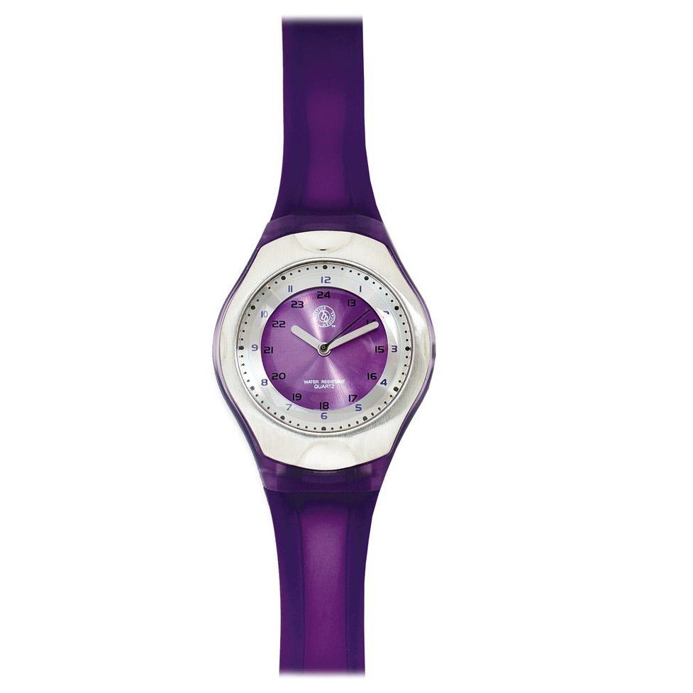 Silicone Gel Wrist Watch Accessories Prestige Purple  