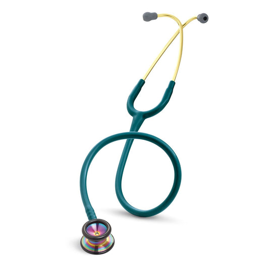 Littmann Classic II Pediatric Stethoscope: Rainbow Finish Caribbean Blue 2153 Stethoscopes 3M Littmann   