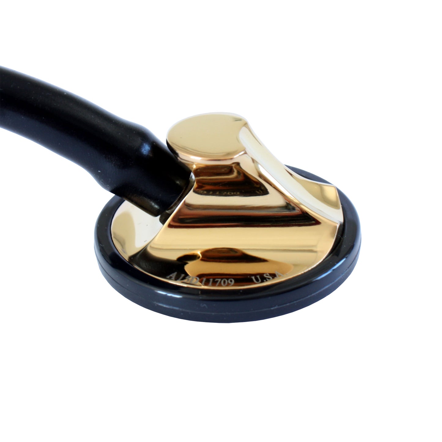 Littmann Master Cardiology Stethoscope: Black & Brass Finish 2175 Stethoscopes 3M Littmann   