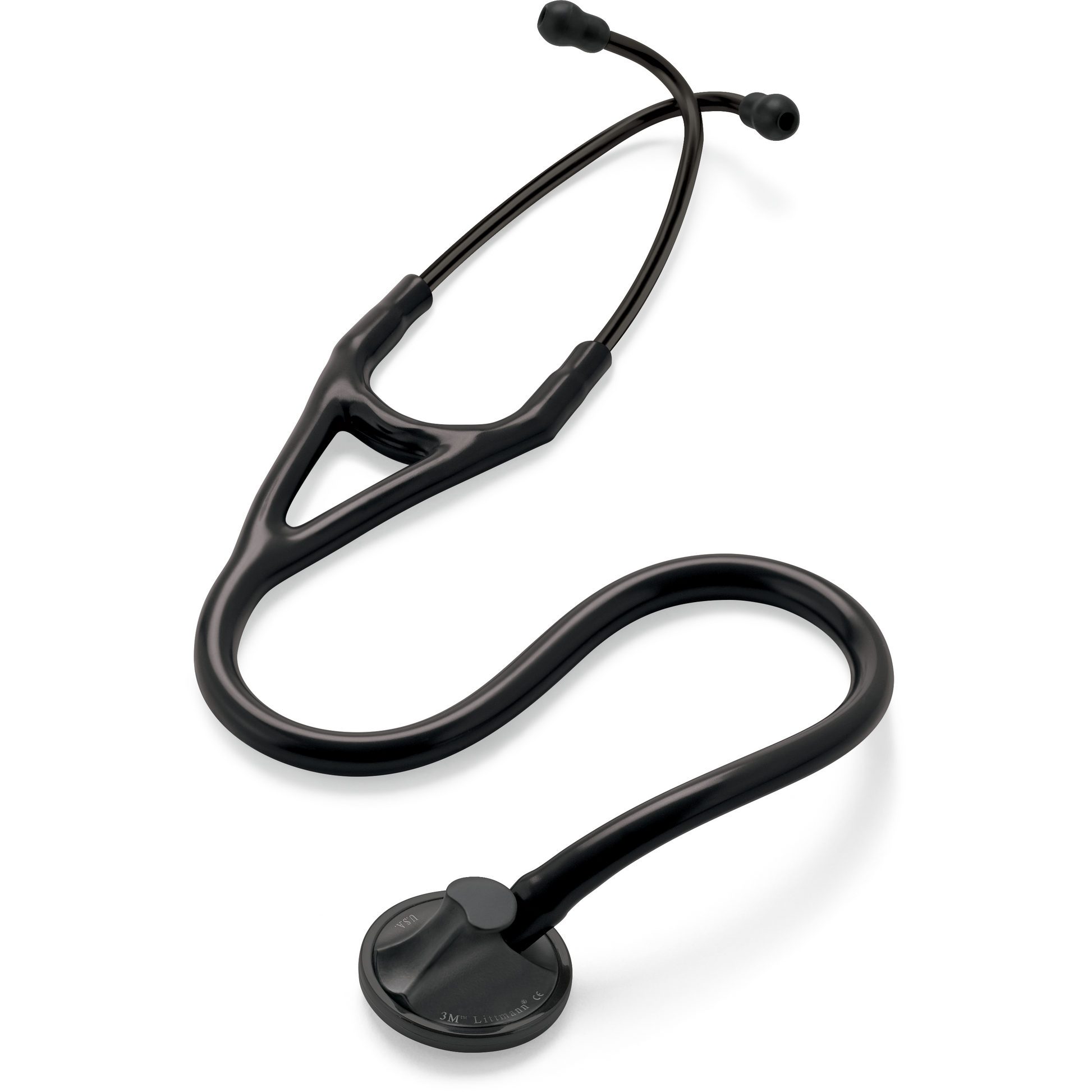 Littmann Master Cardiology Stethoscope, Black Edition, 2161