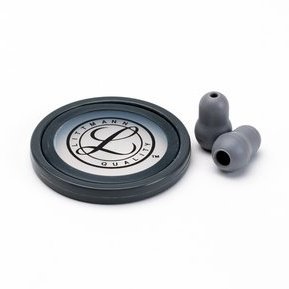 3M Littmann Stethoscope Spare Parts Kit - Master Cardiology - Gray Littmann Spare Parts 3M Littmann   