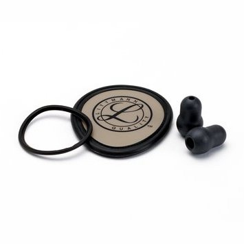 3M Littmann Stethoscope Spare Parts Kit - Lightweight II S.E. - Black Littmann Spare Parts 3M Littmann   