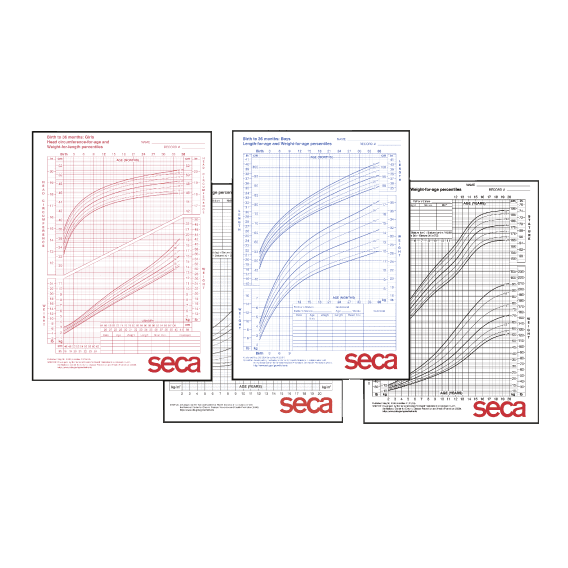 Seca Growth Chart for Boys 0-36 Months Scales Seca   