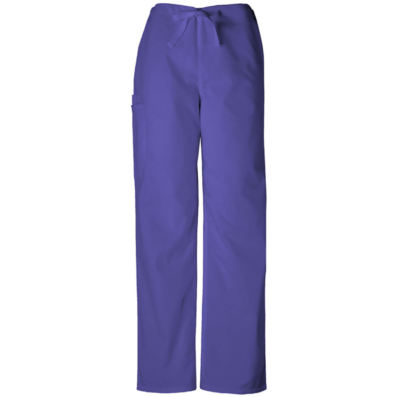 Cherokee WorkWear Unisex Drawstring Scrub Pant - Petite Scrubs Cherokee XS Grape 