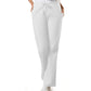 Cherokee WorkWear Women's Flare Leg Drawstring Scrub Pant  Cherokee XS White 