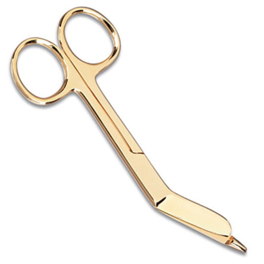 4.5" Gold Plated Bandage Scissor Accessories Prestige