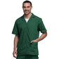 Cherokee WorkWear Men's Zip Front Scrub Jacket Scrubs Cherokee M Hunter 
