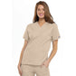 Cherokee WorkWear Women's V-Neck Tunic Scrub Top  Cherokee XS Khaki 