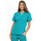Cherokee WorkWear Women's V-Neck Tunic Scrub Top Cherokee XL Turquoise