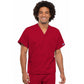 Cherokee WorkWear Unisex Tunic Scrub Top  Cherokee XS Red 