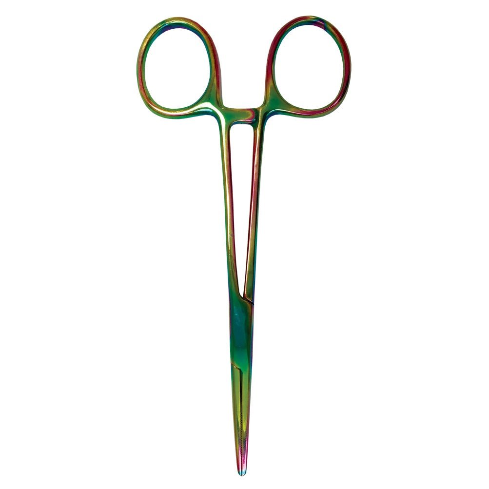 5.5" Kelly Forceps - Rainbow Finish Accessories Prestige   