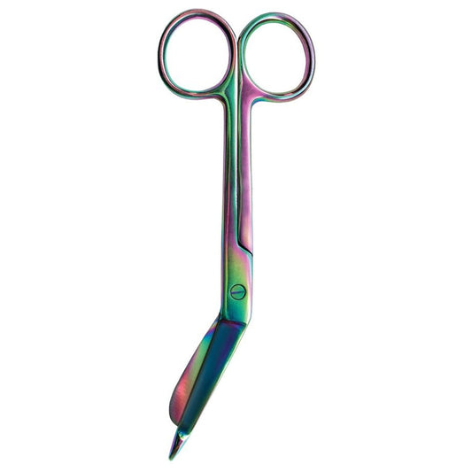 5.5" Bandage Scissor - Rainbow Finish Accessories Prestige   