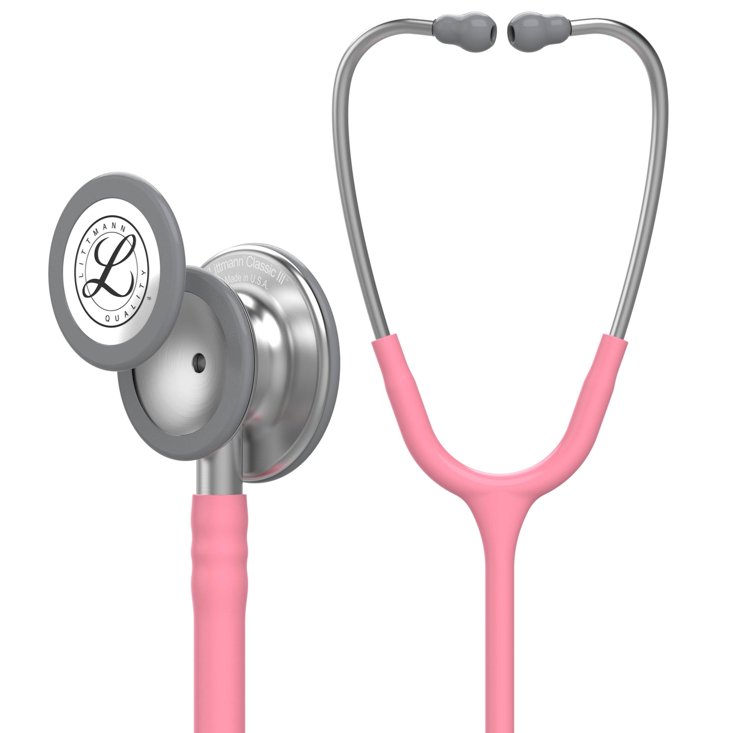 Littmann Classic III Monitoring Stethoscope: Pearl Pink 5633 Stethoscopes 3M Littmann   