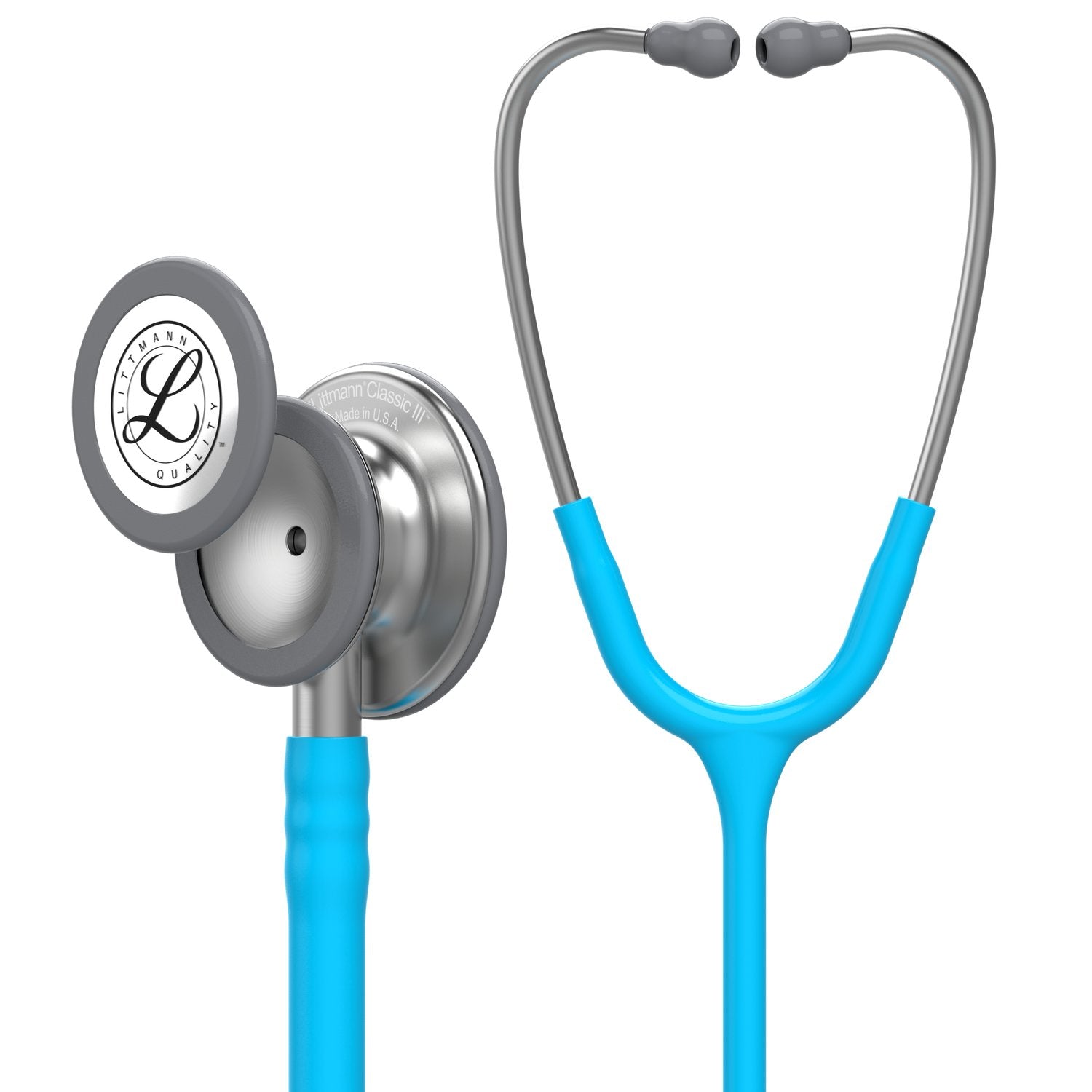Littmann Classic III Monitoring Stethoscope: Turquoise 5835 Stethoscopes 3M Littmann   