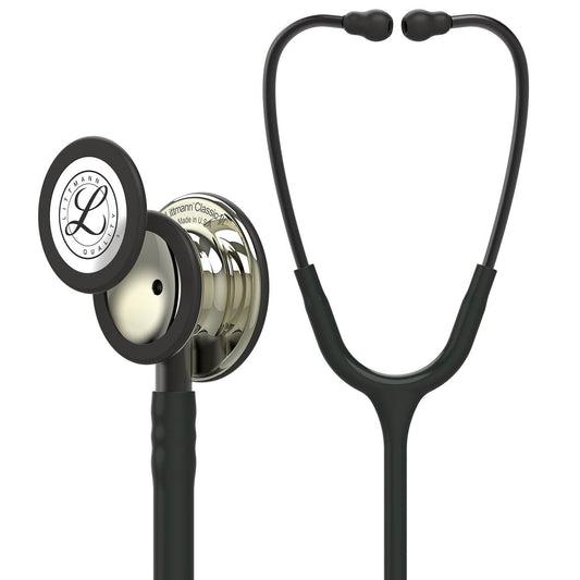 Littmann Classic III Monitoring Stethoscope: Champagne & Black 5861 - Over Engraved 3M Littmann Stethoscopes 3M Littmann   