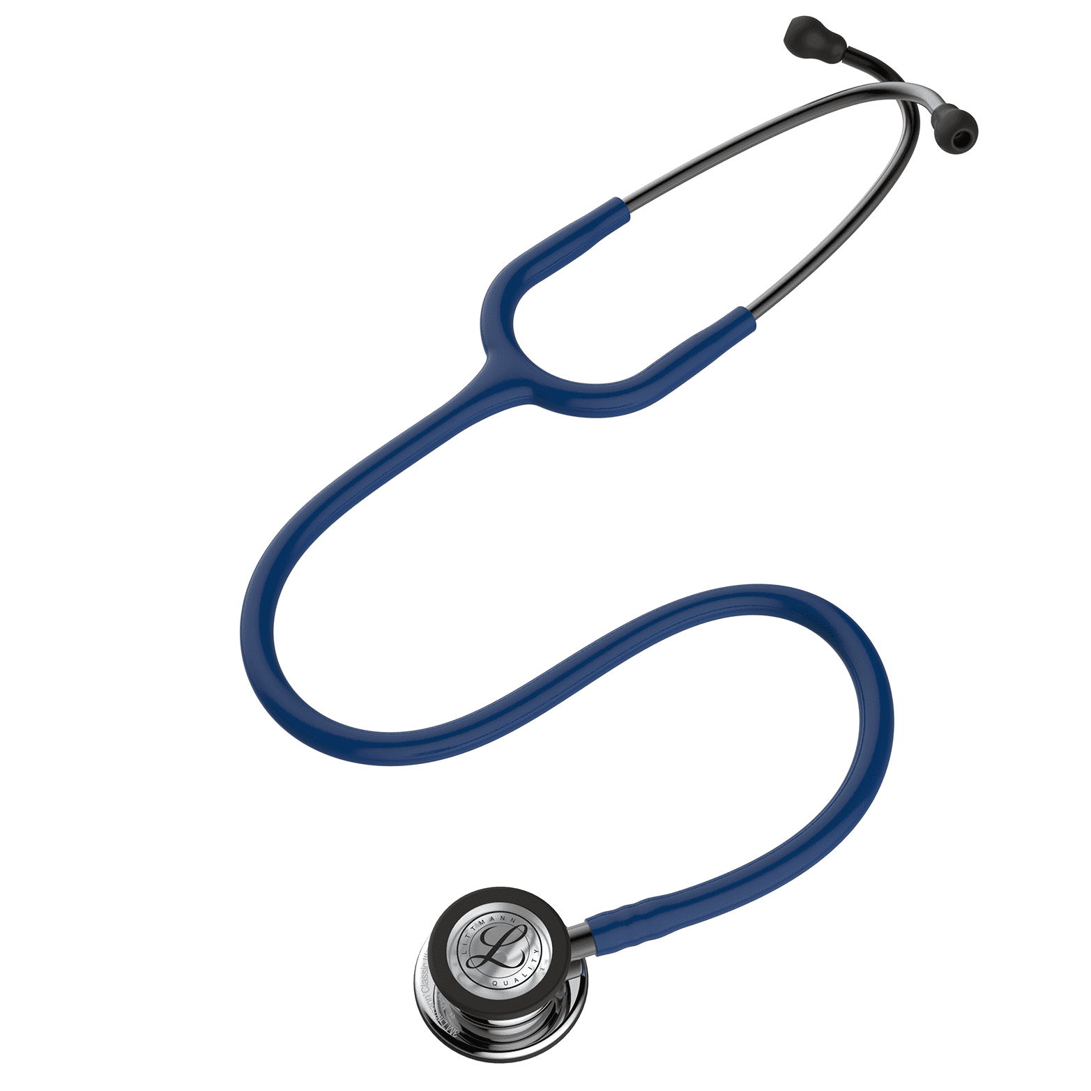 Littmann Classic III Monitoring Stethoscope: Mirror & Navy Blue 5863 Stethoscopes 3M Littmann   