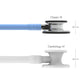 Littmann Classic III Monitoring Stethoscope: Mirror & Ceil Blue - Smoke Stem 5959 Stethoscopes 3M Littmann   