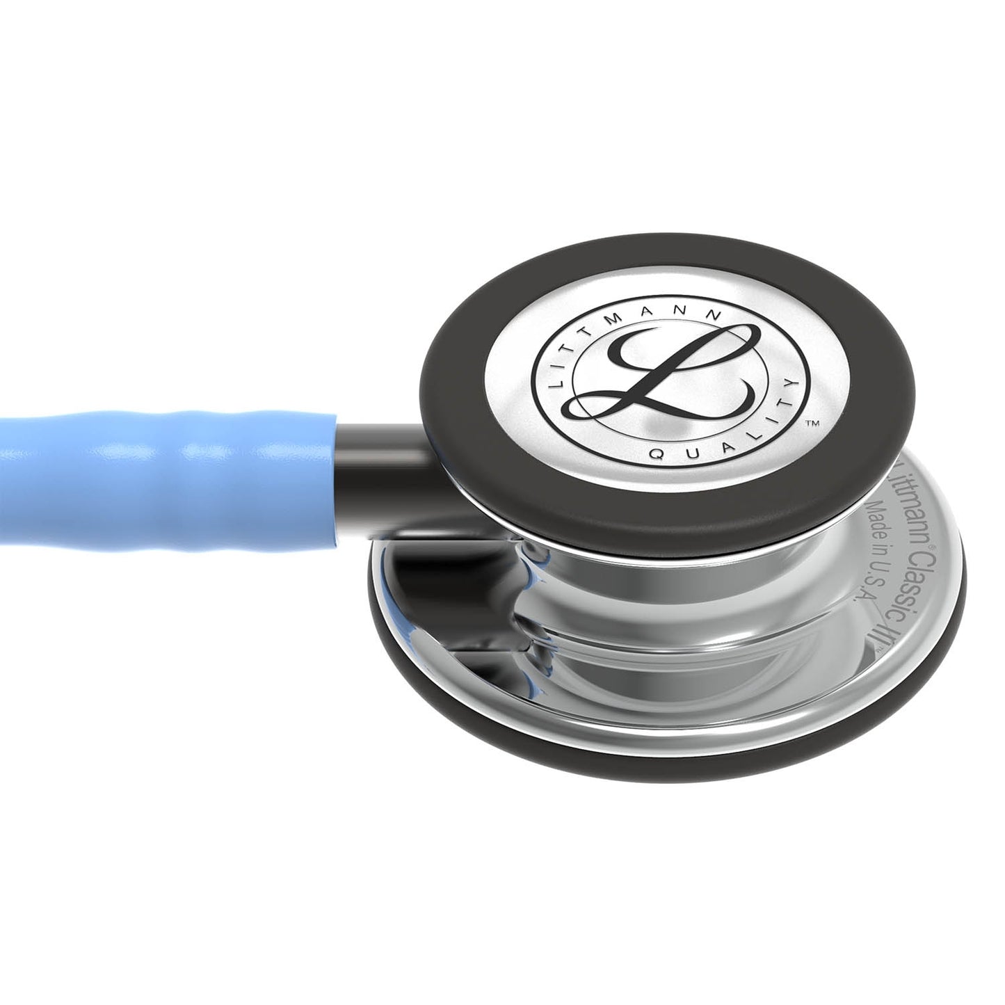 Littmann Classic III Monitoring Stethoscope: Mirror & Ceil Blue - Smoke Stem 5959 Stethoscopes 3M Littmann   